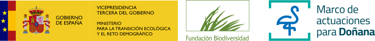 Logotipos de los financiadores de AgroDoñana